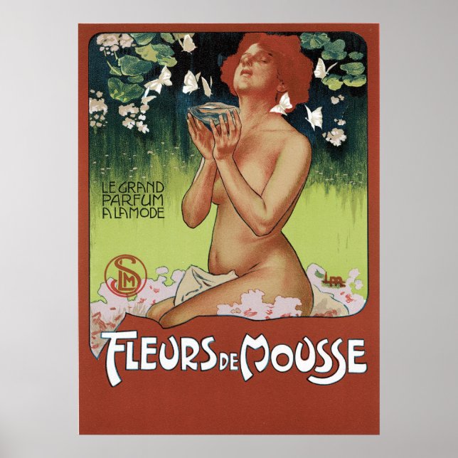 Fleurs de Mousse Poster (Front)