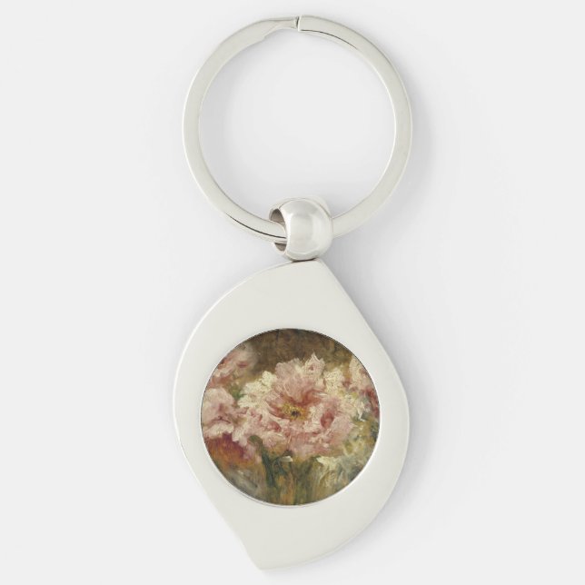 Fleurs – Félix Ziem Key Ring (Front)