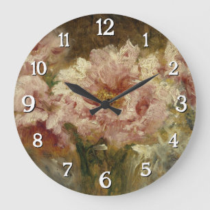 Fleurs – Félix Ziem Large Clock