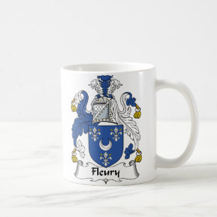 Fleury Family Crest Coffee Mug