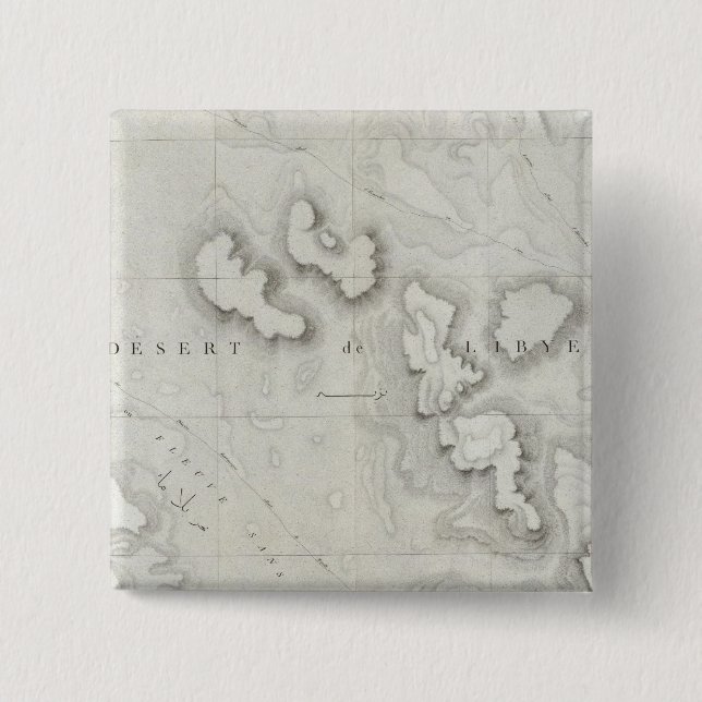 Fleuve Sans Eau, Egypt 15 Cm Square Badge (Front)