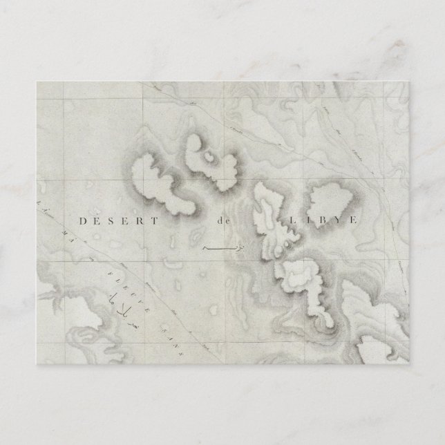 Fleuve Sans Eau, Egypt Postcard (Front)