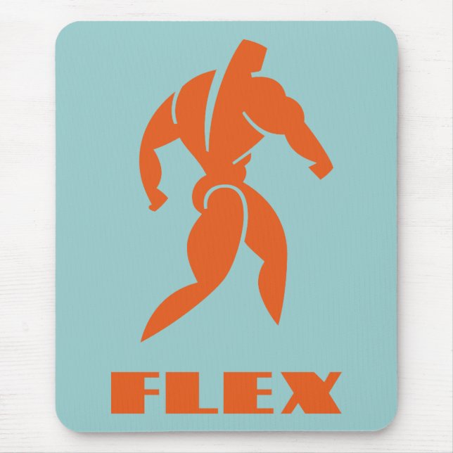 Flex Bodybuilding Mouse Mat (Front)