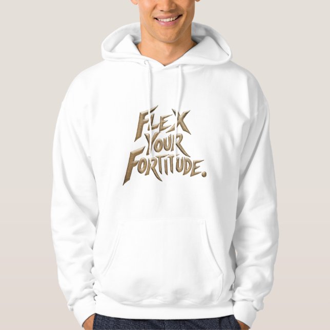 Flex Your Fortitude Men's T-Shirts  (Front)
