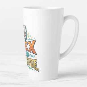 Flex Your Fortitude–Strength & Resilience Motivana Latte Mug