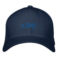 Flexfit Wool Navy Colour King Text