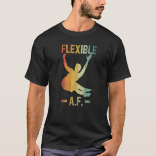 Flexible a f  Capoeira Dancing Sport Retro Vintage T-Shirt