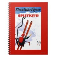 Flexible Flyer Splitkein Wooden Skis Promo
