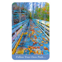 Flexible Magnet Follow Your Own Path