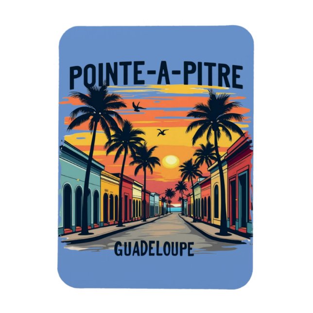 Flexible Magnet Guadeloupe - Remembrance of s (Vertical)