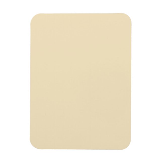 Flexible Magnet with  Cream Ecru Background (Vertical)