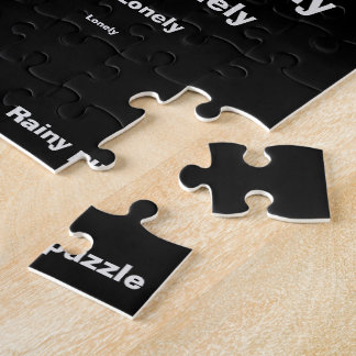 Flexible Photo jigsaw rainy puzzle 