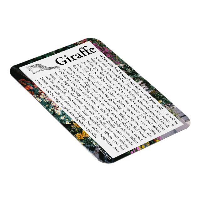 Flexible Photo Magnet (Right Side)