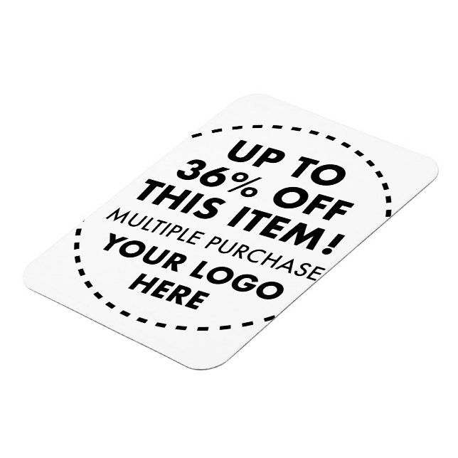 Flexible Photo Magnet 36% OFF Bulk Buy Discount (Left Side)