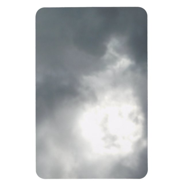 Flexible Photo Magnet blue sky  (Vertical)
