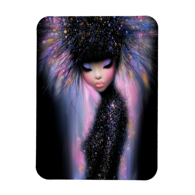 Flexible Photo Magnet Cosmic Diva Stellar Glow (Vertical)