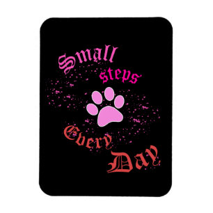 Flexible Photo Magnet Small Steps Every Day