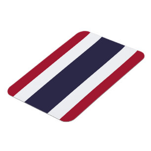 Flexible photo magnet with flag of Thailand
