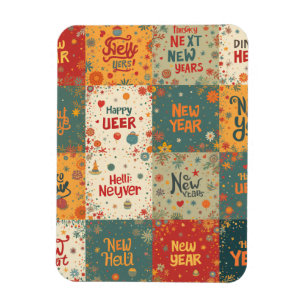 Flexible Photo Magnet with New Year vibe