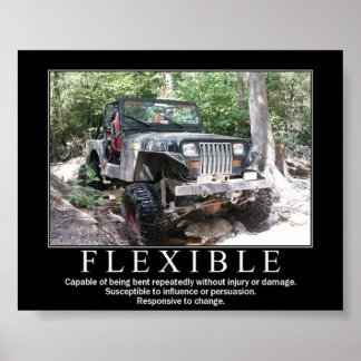 FLEXIBLE POSTER