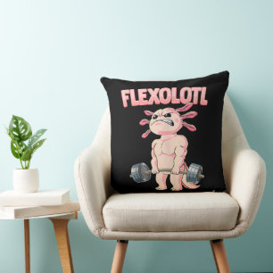 Flexolotl Axolotl Cushion