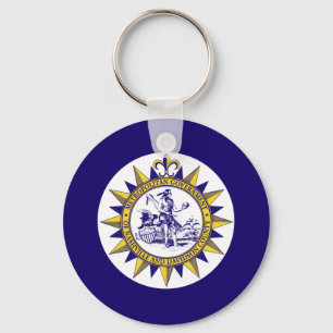 FlFlag of Nashville, Tennessee  Key Ring