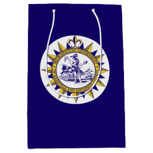 FlFlag of Nashville, Tennessee  Medium Gift Bag