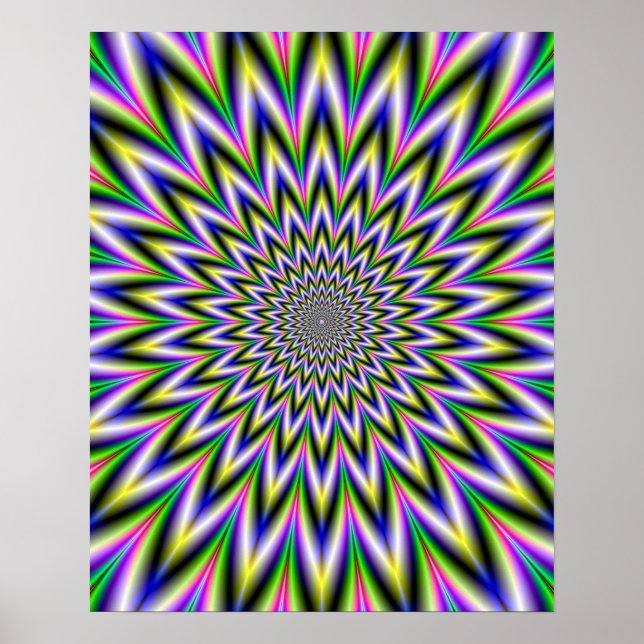 Flickering Star Poster (Front)