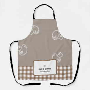 Flickermuse Mocha Mousse  Apron