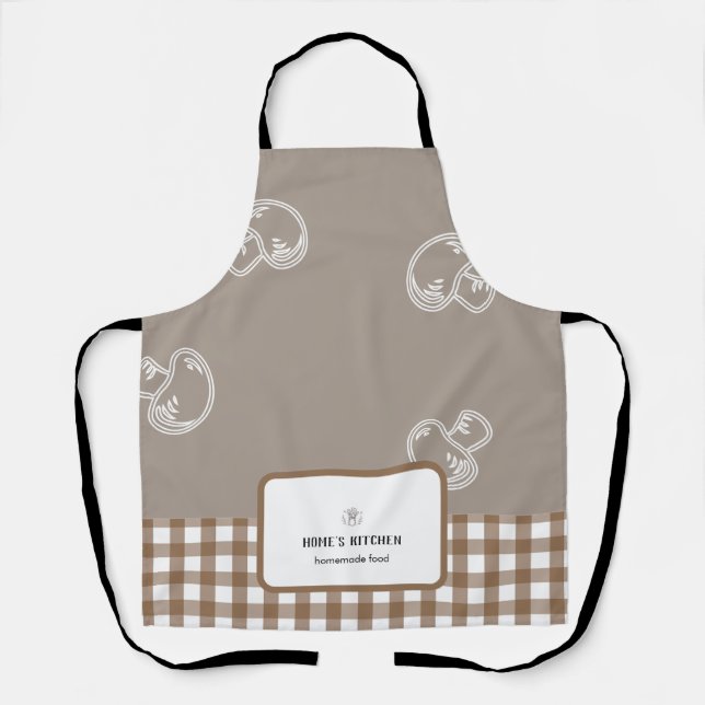 Flickermuse Mocha Mousse  Apron (Front)