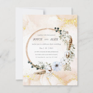Flickermuse Wedding Invitation Card