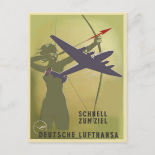 Fliegerei 1939 postcard