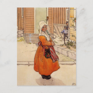 Flies Around the Sugar Postcard