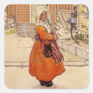 Flies Around the Sugar Square Sticker