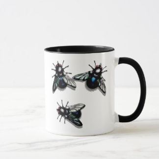 Flies coffee mug