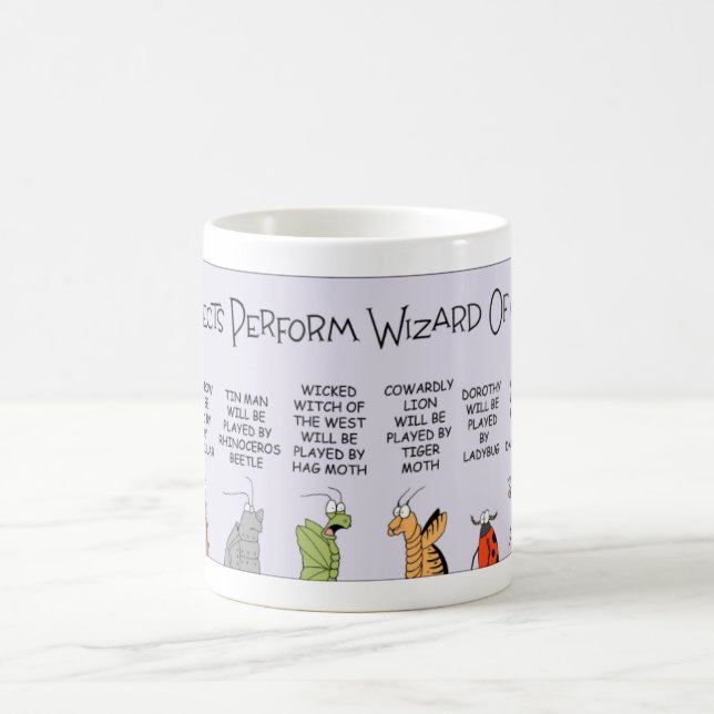 Flies Perform the Wizard of Oz Coffee Mug (Center)