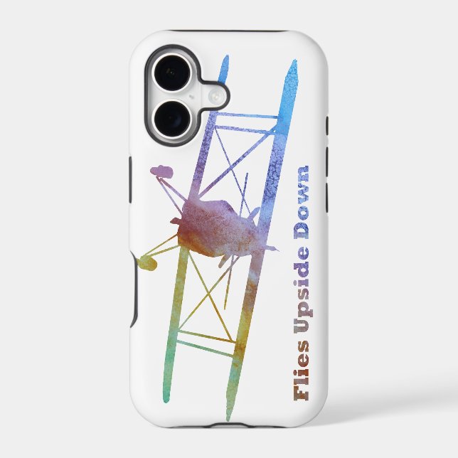 "Flies Upside Down" Biplane (Back)