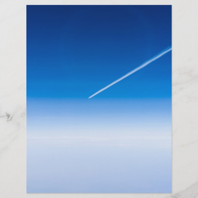 Flight above the clouds flyer (Front)