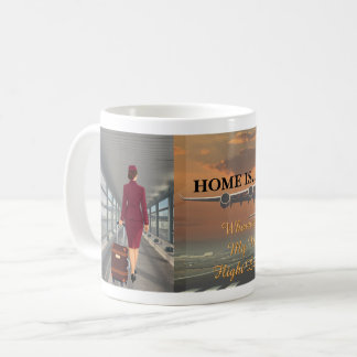 Flight Attendant  and Cabin Crew Coffee Mug