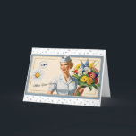 Flight Attendant and Pilot Cards<br><div class="desc">Cute cards for Flight Crew! Perfect for Pilots, Gate Agents and Flight Attendants to show love and friendship to colleagues. With vintage inspired graphics and stewardess, these pretty note cards are great for saying hello, happy birthday, miss you! On quality cardstock and envelope, gifting and saying hi just got easier...</div>