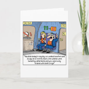 Flight Attendant Card--Kids Today Card