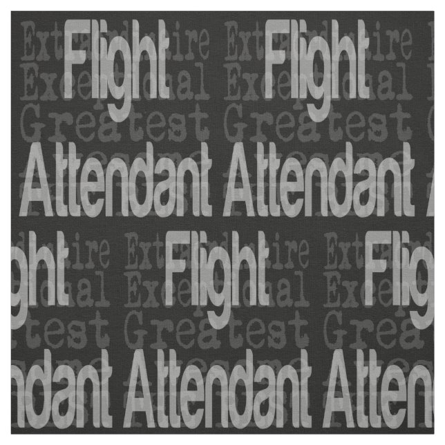 Flight Attendant Extraordinaire Fabric (Swatch)