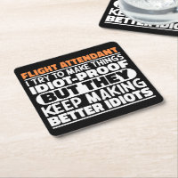 Flight Attendant I Try To Make Things Funny Quote