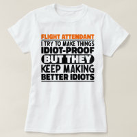 Flight Attendant I Try To Make Things Funny Quote