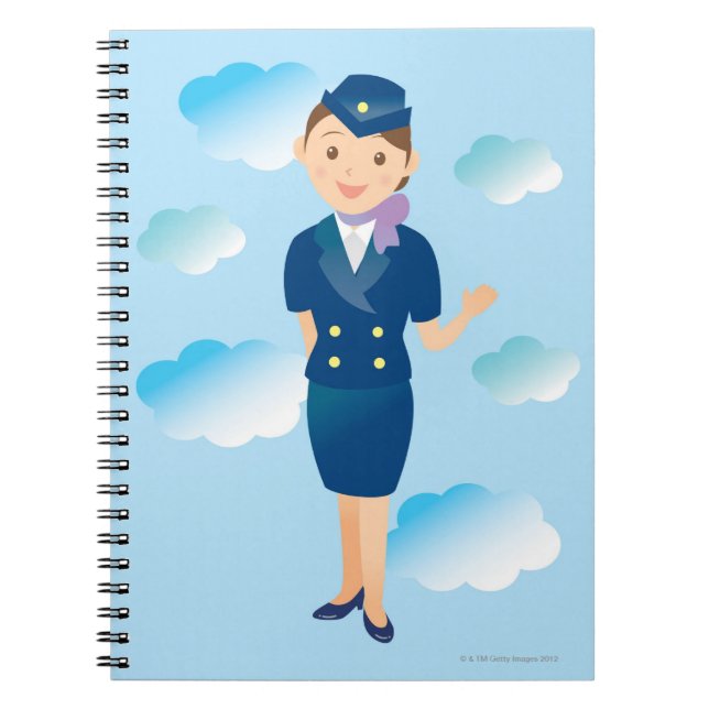 Flight Attendant Notebook (Front)