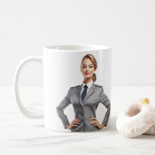 Flight Attendant Personalised Mug Gift