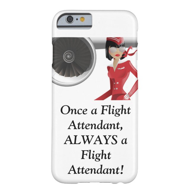 flight attendant phone case (Back)