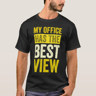 Flight Attendant Pilot My Office Has The Best View T-Shirt