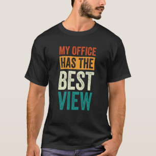 Flight Attendant Pilot My Office Has The Best View T-Shirt