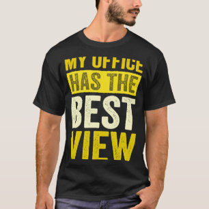 Flight Attendant Pilot My Office Has The Best View T-Shirt